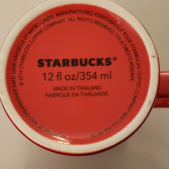 Starbucks 2014  Christmas Blend Mug - Picture 6 of 6